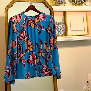 HALOGEN Waist Hem Top